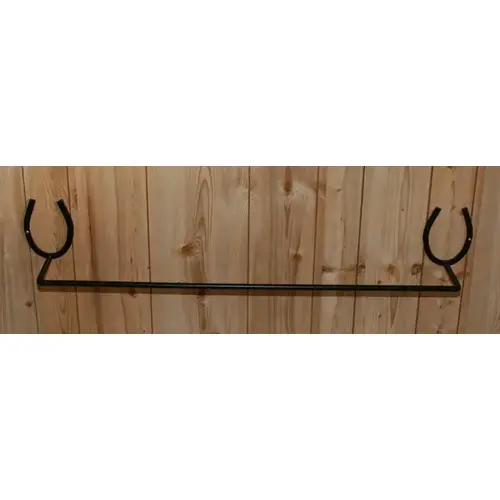 Horseshoe Blanket Rack