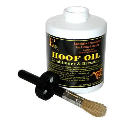 E3 Hoof Oil Conditioner and Dressing for Horses 32-oz