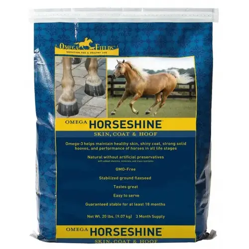 Omega Fields, Inc 087-00042 OMEGA FIELDS HORSE SHINE SUPPLEMENT - 20 LB