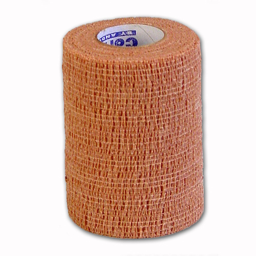 Andover Healthcare Inc 3400TN-018 CoFlex Bandage Roll 4"x 5 YARDS - Tan