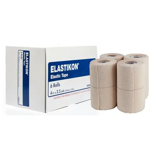 Vet One Animal Health ELAS-5177 Elastikon Elastic Tape Cotton 4" x 2.5-Yards pack of 6