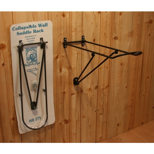 Newport Black Smith Shop NB-275 Collapsible Wall Saddle Rack