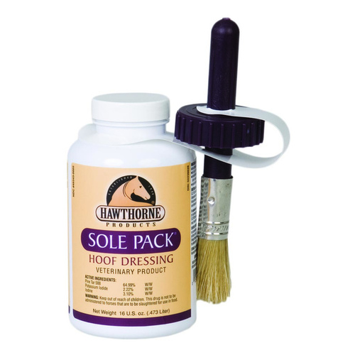 Hawthorne 0022 Sole Pack Medicated Hoof Liquid Dressing 16-oz