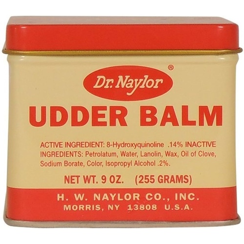 H W NAYLOR UB9 Udder Balm Antiseptic Ointment 9-oz