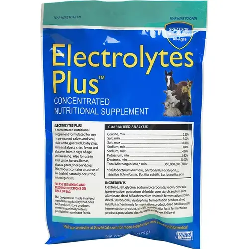 Sav-A-Caf Electrolytes Plus Supplement 6-OZ Packet