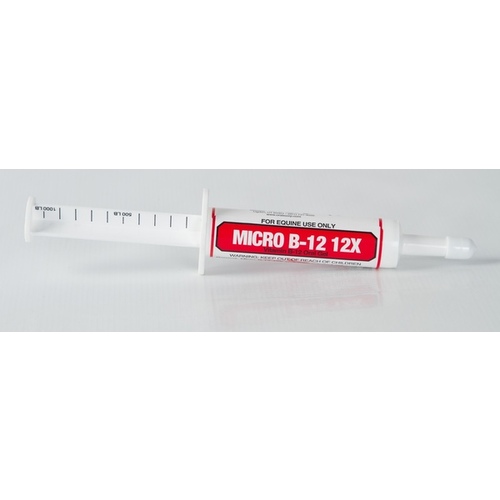 Oralx Corporation 069-70082 Micro B-12 12X 34-GM Syringe