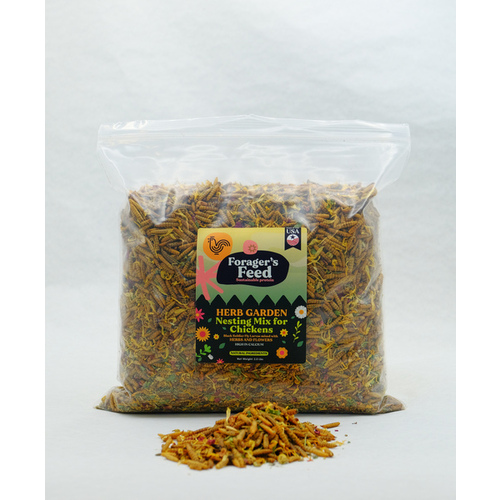 Forager's Feed 001-656200 Vivotein Forager's Feed Herb Garden Nesting Mix - 2 lbs.