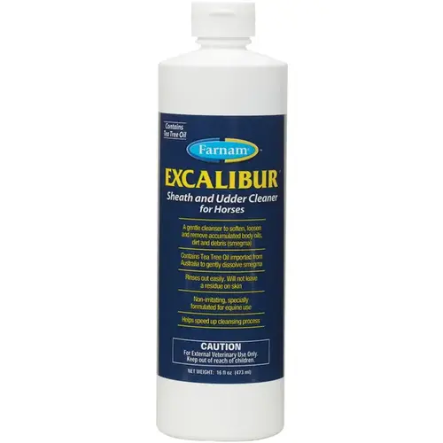 CENTRAL LIFE SCIENCE 82812 Excalibur Sheath & Udder Cleaner for Horses 16-oz