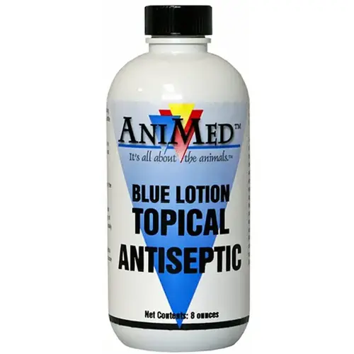 Blue Lotion Topical Antiseptic 8-oz Dauber