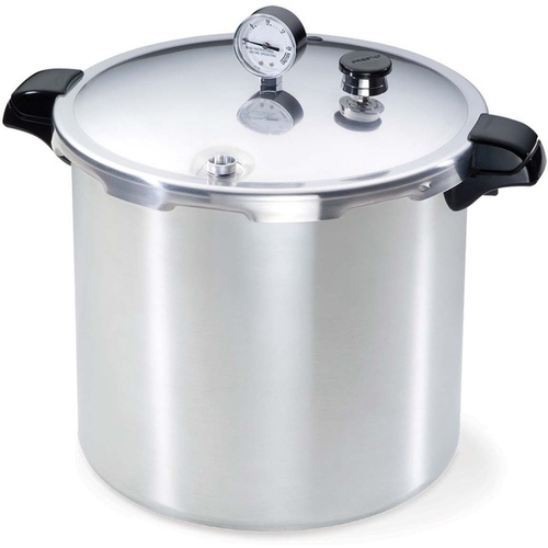 Pressure Canner and Cooker, 23 qt Capacity, Aluminum