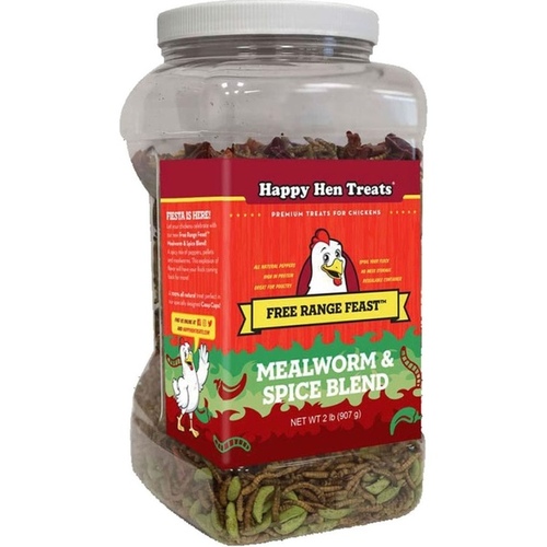 Free Range Feast - Mealworm & Spice Blend 2-lb Container