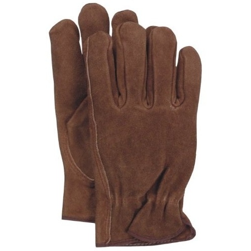 Split Leather Driver Gloves Medium Brown