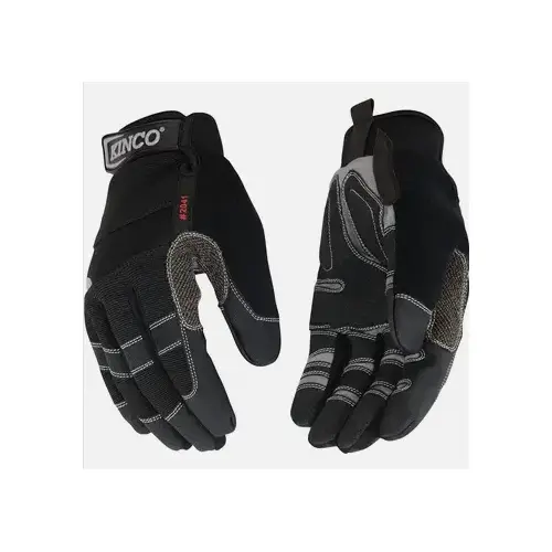 Kinco 2041-XL Work Gloves General Men's Outdoor General Purpose Gray XL Gray