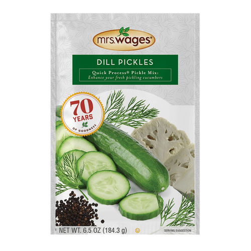 Mrs. Wages W621-J7425-XCP12 Dill Pickles Mix 6.5 oz - pack of 12