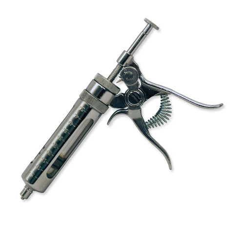 Mega Shot Syringe, Pistol-Grip, 50 cc