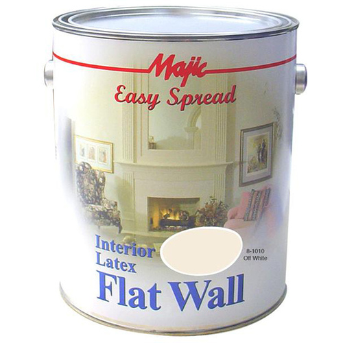 Easy Spread Interior Latex Flat Wall Paint 1 Gallon - Off White Off-White