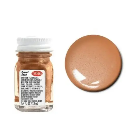 Testors Enamel Metallic Paint - Copper 0.25 fl oz