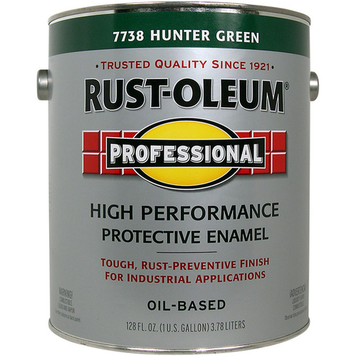 PROFESSIONAL Protective Enamel, Gloss, Hunter Green, 1 gal Can