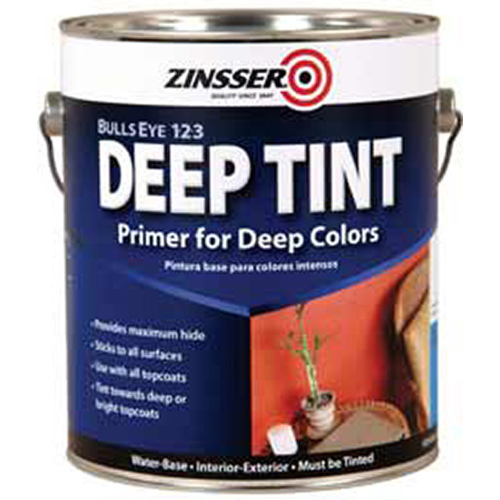 Bulls Eye 1-2-3 Deep Tint Water-Base Primer - Tintable - Gallon White