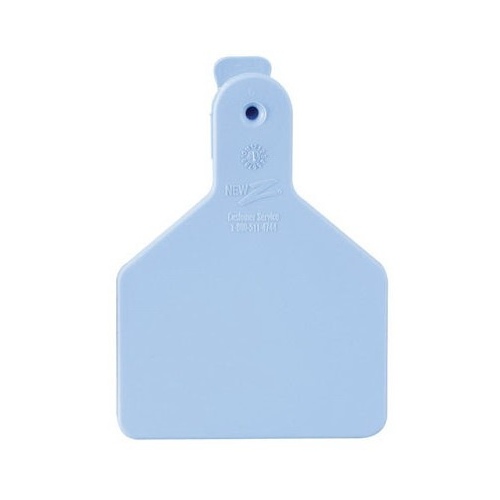 Calf Tag, Blue, 2-3/8 x 3-1/4-In - pack of 25