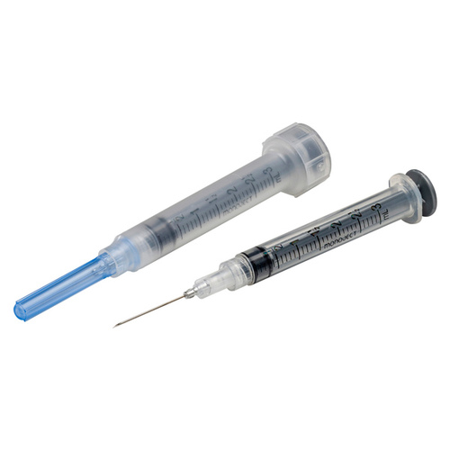 Monoject Veterinary 3 mL Needle & Syringe Combo - 22 x 3/4" - pack of 100