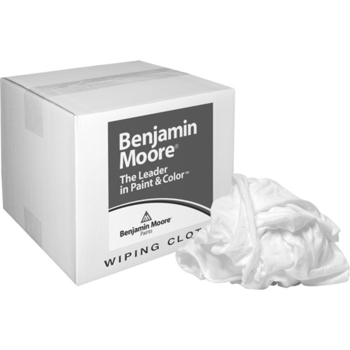 Benjamin Moore 6403-05-BM Benjamin Moore Premium Wiping Rags pack of 5 White