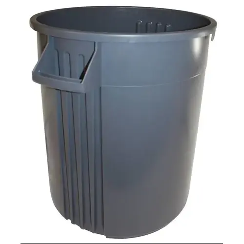 GATOR 55 GALLON COMMERCIAL TRASH CAN - GRAY