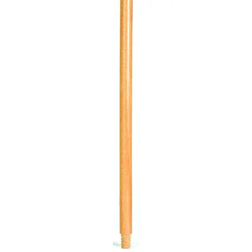 DQB 11021 Broom/Sweep Handle Wood 15/16" x 60" with Threaded Tip Natural