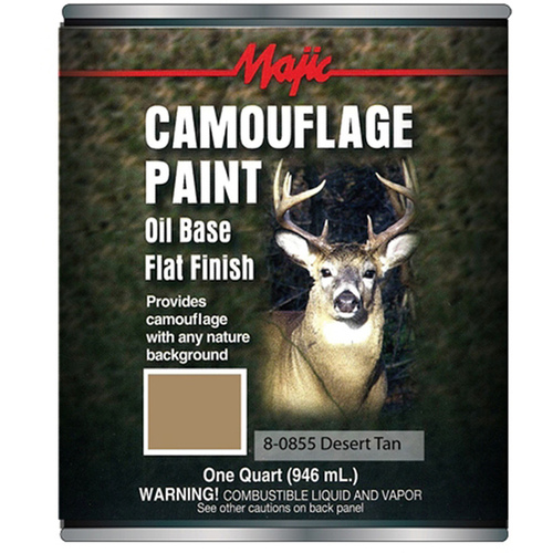 Majic Paints 8-0855-2 Camouflage Paint, Desert Tan, 1 qt Can