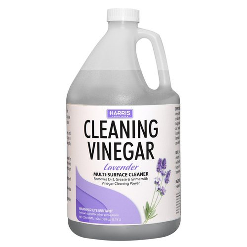 Harris LAVINE-128 All Purpose Cleaning Vinegar Lavender Scent Concentrated Liquid 128 oz