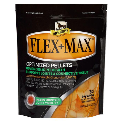 W F YOUNG INC 430582 Flex+ Max Joint Pellets For Horses, 30-Day Supply