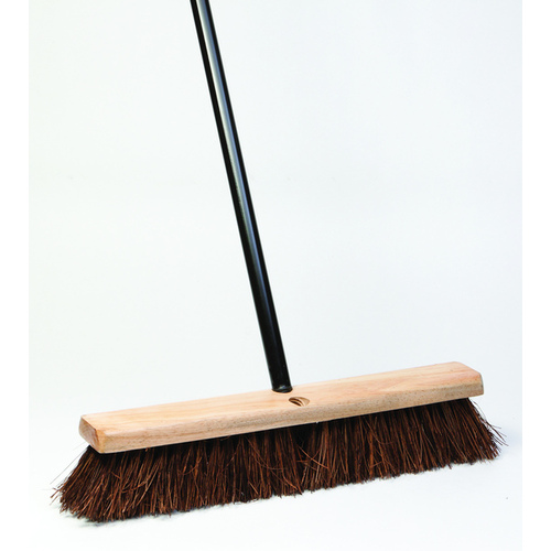 DQB 10725-12 Patio Sweep Palmyra Bristles 18" x 3" with 54" Handle