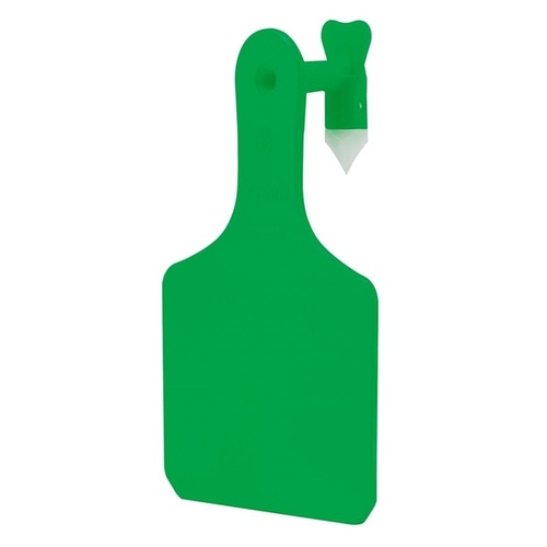 Y-Tex Blank Calf Y-Tag Ear Tags - Green pack of 25