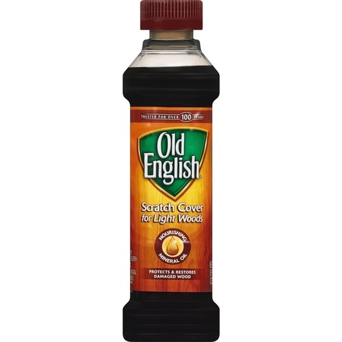 RECKITT BENCKISER RAC75462 Old English Scratch Cover Light Woods 8oz.