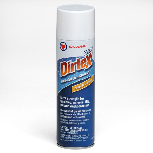Dirtex 10761 Cleaner, 18 oz Can, Liquid, Ammonia, Clear