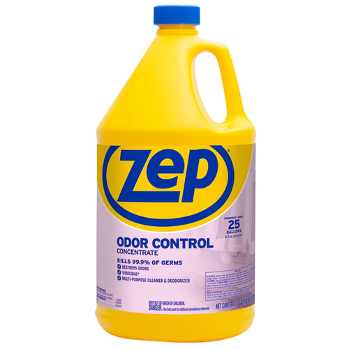 Odor Control Concentrate, 1 gal, Liquid, Fresh, Light Yellow