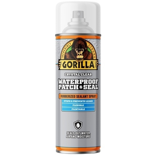 Gorilla 104056-XCP6 Patch and Seal Spray, Water-Proof, Clear, 14 oz - pack of 6