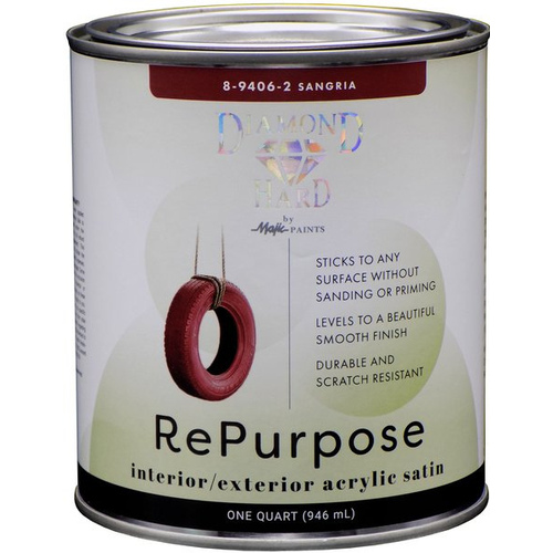 DIAMOND HARD REPURPOSE PAINT ENAMEL - SANGRIA