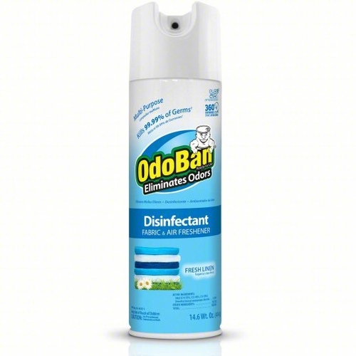 OdoBan 910701-14A6 Disinfectant Fabric & Air Freshener Fresh Linen Scent 14 oz