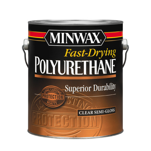 Polyurethane, Fast-Drying, Semi-Gloss, 1-Gallon - pack of 2