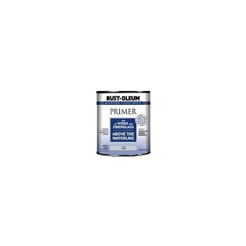 Rust-Oleum 1270487 Primer Marine Coatings Wood & Fiberglass White 1 qt White