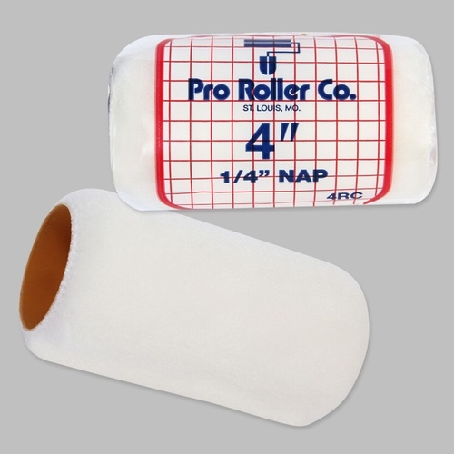 Pro Roller Co 4RC-DP025-04 4" x 1/4" Dripless Lint-Free Roller