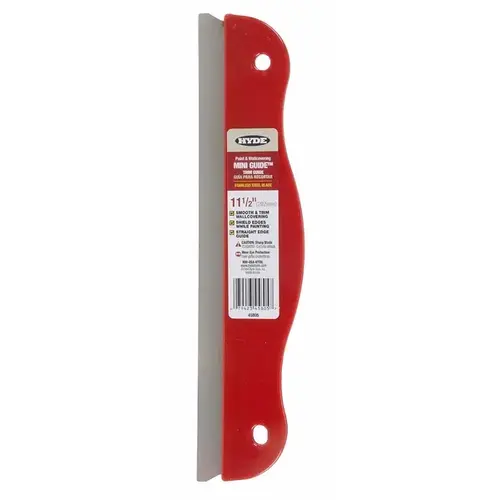 Mini Guide Paint Shield and Smoothing Tool, Styrene Handle