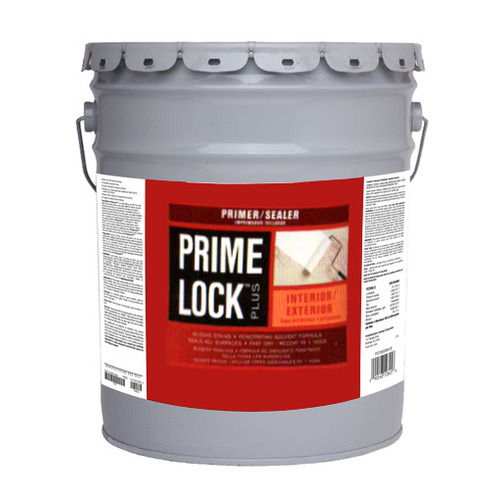 Primer and Sealer Prime Lock Plus White Flat Alkyd 5 gal White