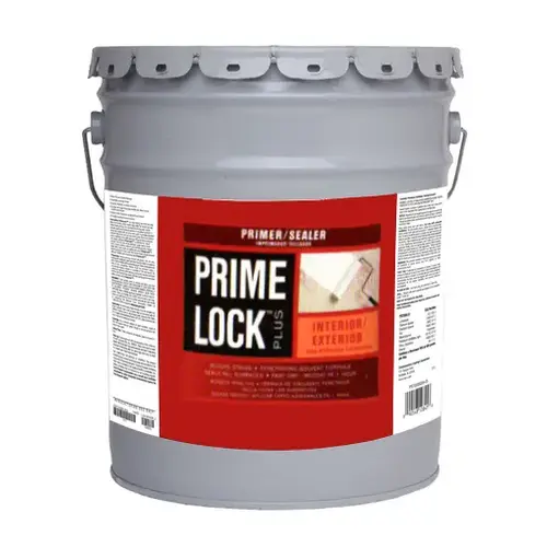 Primer and Sealer Prime Lock Plus White Flat Alkyd 5 gal White