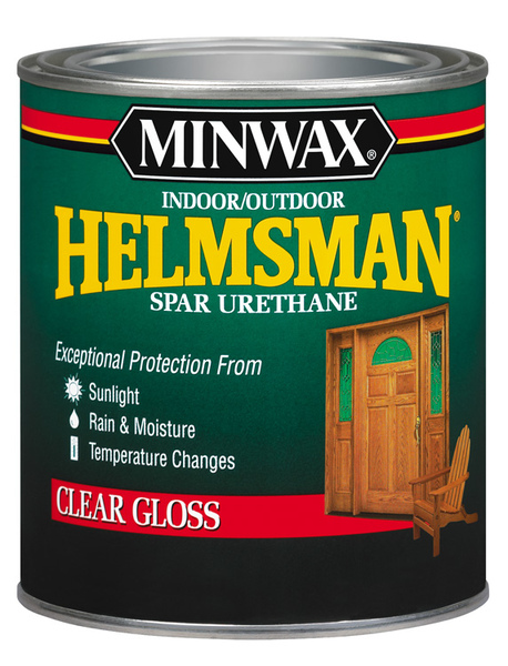 MINWAX COMPANY, THE 63200 Helmsman High-Gloss Spar Urethane, Qt.