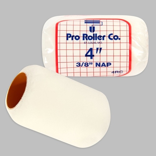 Pro Roller Co 4RC-DPL038-04 4" x 3/8" Dripless Lint-Free Roller