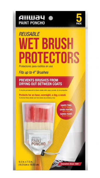 ALLWAY TOOLS INC. PON-BR Paint Poncho Wet Brush Protectors