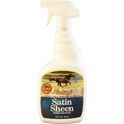 FIEBING COMPANY INC SATN00P032Z Fiebing's Satin Sheen Premium Horse Hair Polish 32-oz