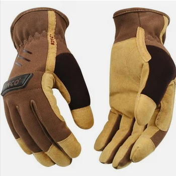 Kinco 2014-XL KincoPro Brown Synthetic Gloves - Extra Large - Brown